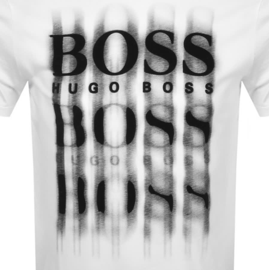 Alternative Image for ProductBOSS Tblurry 4 T Shirt White3